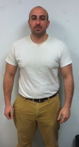 Shane at 2 weeks into the challenge and 6 pounds lost! 